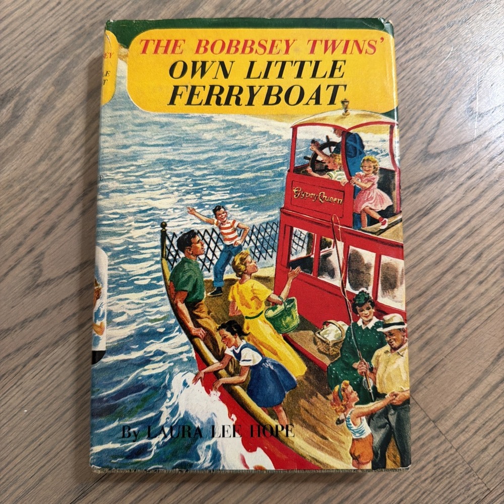 The Bobbsey Twins Own Little Ferry Boat  #49 1956 - Early Edition VG++ HCDJ